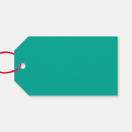 フェスティバル赤と緑の"喜び"クリスマス ギフトタグ (裏面横)