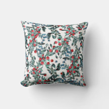 フェスティバル赤と青の果実の常緑リース