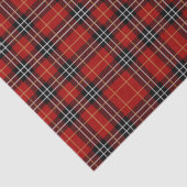 フェスティバル赤と黒の格子模様のクリスマス 薄葉紙 (詳細)