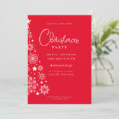 フェスティバル赤企業のクリスマスパーティー 招待状 (スタンド正面)