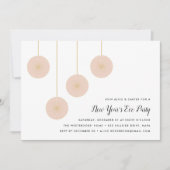 フェスティバル赤面 | 大晦日パーティの招待状 招待状 (正面)