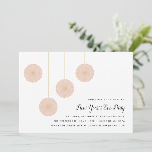 フェスティバル赤面 | 大晦日パーティの招待状 招待状 (スタンド正面)