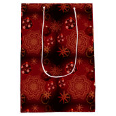 フェスティバル赤 ミディアムペーパーバッグ (裏面)