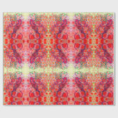 フェスティバル赤 ラッピングペーパー (フラット)