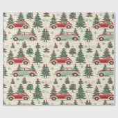 フェスティバル車の陽気な包み紙 ラッピングペーパー (フラット)