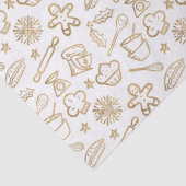 フェスティバル輝く金ゴールドクリスマスベーキングパターン 薄葉紙 (詳細)