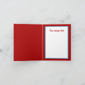 フェスティバル追加メッセージChristmas Candy シーズンカード (内部)