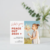 フェスティバル送別平和2024クリスマスフォト シーズンポストカード (スタンド正面)