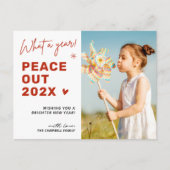 フェスティバル送別平和2024クリスマスフォト シーズンポストカード (正面)