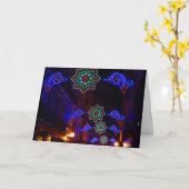 フェスティバル通り灯 カード (黄色い花)