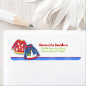 フェスティバル醜いセーター住所 シール (インサイチュ)