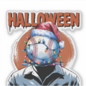 フェスティバル野球：ハロウィーンとクリスマス シール (正面)