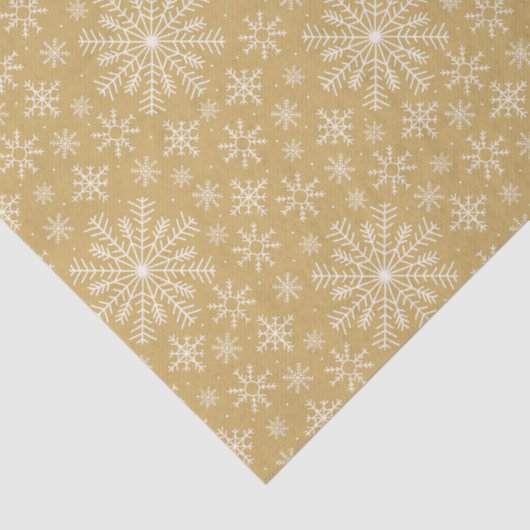 フェスティバル金ゴールドクリスマスホリデーウィンタースノーフレーク 薄葉紙 (詳細)