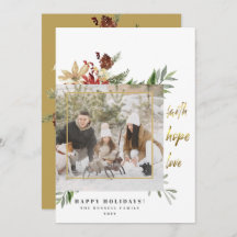 フェスティバル金ゴールド信仰ホープ愛2つの写真クリスマス