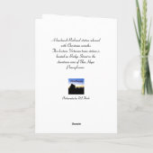 フェスティバル鉄道ステーションホリデーカード シーズンカード (裏面)