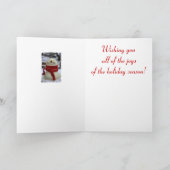 フェスティバル鉄道ステーションホリデーカード シーズンカード (内部)