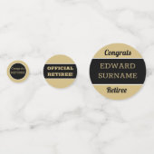 フェスティバル除・売却パーティーテーブル紙吹雪 コンフェッティ (正面)