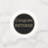 フェスティバル除・売却パーティーテーブル紙吹雪 コンフェッティ (スモール正面)