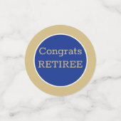 フェスティバル除・売却パーティーテーブル紙吹雪 コンフェッティ (スモール正面)