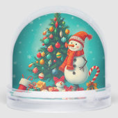 フェスティバル雪だるまとクリスマスツリー（ギフト付き） (裏面)