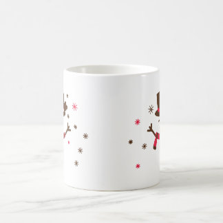 フェスティバル雪だるま応援 コーヒーマグカップ