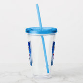 フェスティバル雪だるま アクリルタンブラー (左)