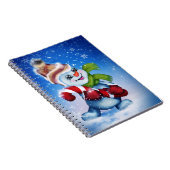 フェスティバル雪だるま ノートブック (右側)