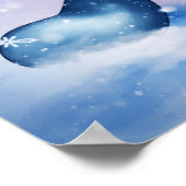 フェスティバル雪だるま ポスター (角)