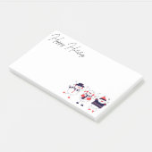 フェスティバル雪だるま ポストイット (アングル)