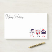 フェスティバル雪だるま ポストイット (デスク)