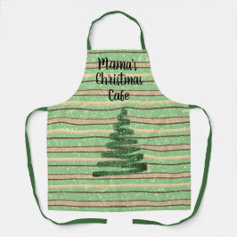 フェスティバル雪のクリスマスツリーの無人化 エプロン