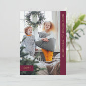 フェスティバル願い |一モダンつの写真 シーズンカード (スタンド正面)