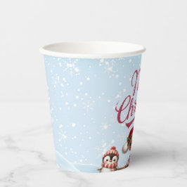 フェスティバル食器I小妖精や小人、ペンギン、ポーラーベア 紙コップ