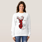 フェスティバル飾のトナカイパーティー スウェットシャツ (正面フル)