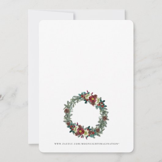 フェスティバル飾スクリスショップオープンハウス 招待状 (裏面)