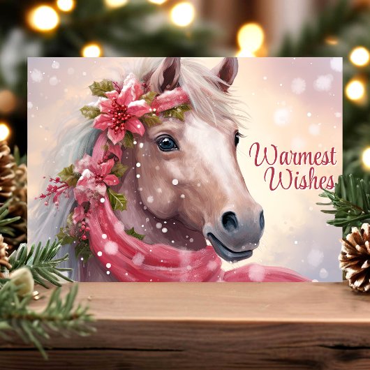 フェスティバル馬の暖かい願い シーズンカード