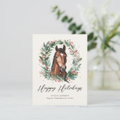 フェスティバル馬術ビジネスクリ企業のスマス シーズンカード (スタンド正面)