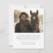 フェスティバル馬術ビジネス企業の写真 シーズンカード (裏面)