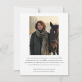 フェスティバル馬術ビジネス企業の写真 シーズンカード (裏面)