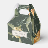 フェスティバル魅力的ウィンタークリスマスカスタム フェイバーボックス (正面サイド)