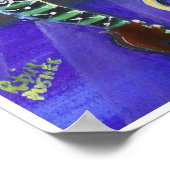 フェスティバル魔女のビール ポスター (角)