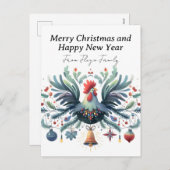 フェスティバル鶏 シーズンポストカード (正面/裏面)