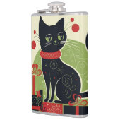 フェスティバル黒猫 フラスク (左)