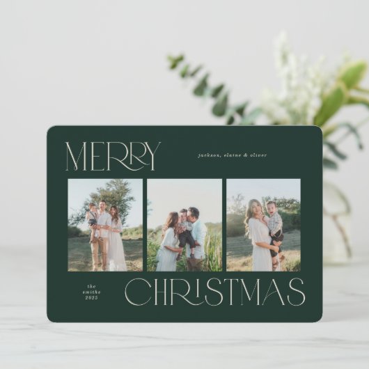 フェスティバル3-Photoクリスマスカード シーズンカード (スタンド正面)