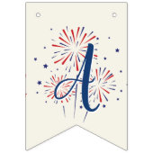 フェスティバル4th of 7月バーベキューピクニック バンティングフラッグ (第2の旗)