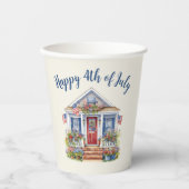 フェスティバル4th of 7月バーベキューピクニック 紙コップ (正面)