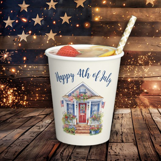 フェスティバル4th of 7月バーベキューピクニック 紙コップ