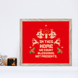 フェスティバル「この家では恵みを数える」 ポスター