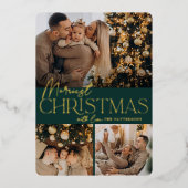 フェスティバル |クリスメリーマス3の写真 箔シーズンカード (正面)