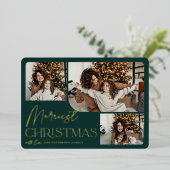 フェスティバル |クリスメリーマス3の写真 箔シーズンカード (立ち正面)